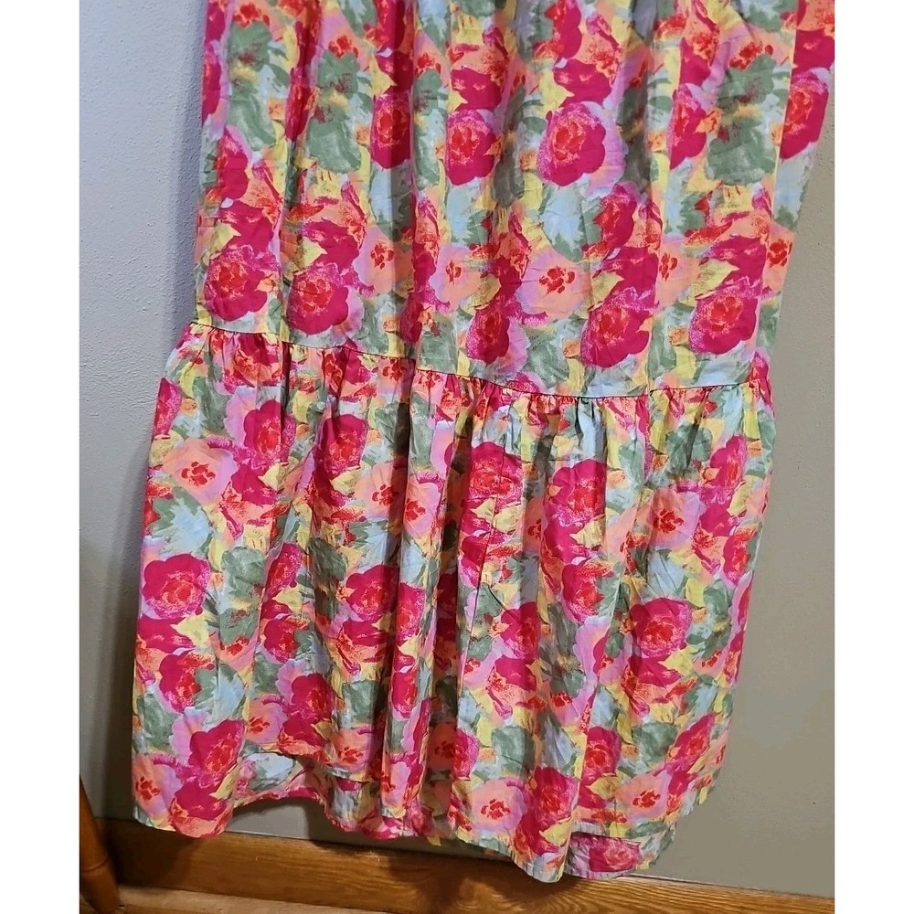 Peyton & Parker Women's Sz. XL Floral Midi Open Back Dress NWT - Picture 3 of 6